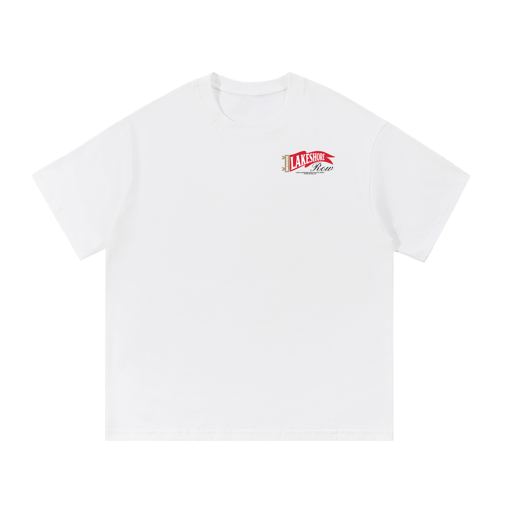 Lakeshore Row Pennant Tee