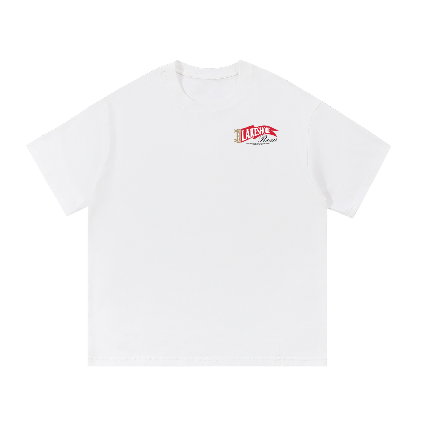 Lakeshore Row Pennant Tee