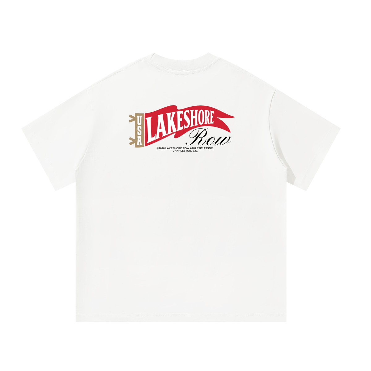 Lakeshore Row Pennant Tee