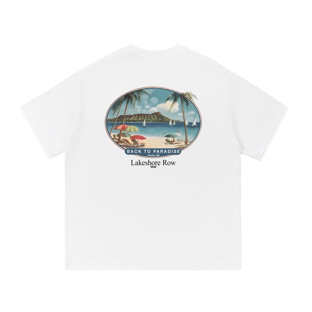 Lakeshore Row Back To Paradise Tee